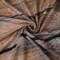 7.5 ft Brown Fitted Spandex Rustic Wood Design Round Backdrop Stand Cover